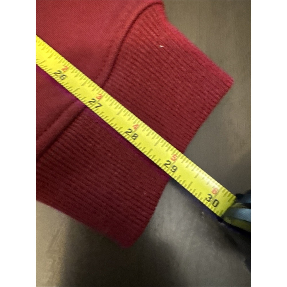 Vintage Southpole Y2K Maroon Authentic Collection Full Zip Hoodie Sweatshirt XL - Picture 11 of 11